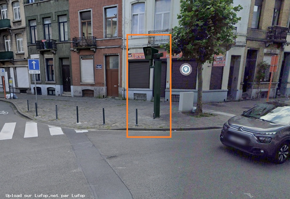 BELGIQUE photo du radar Schaerbeek Rue Vanderlinden 10 - Bruxelles-Capitale