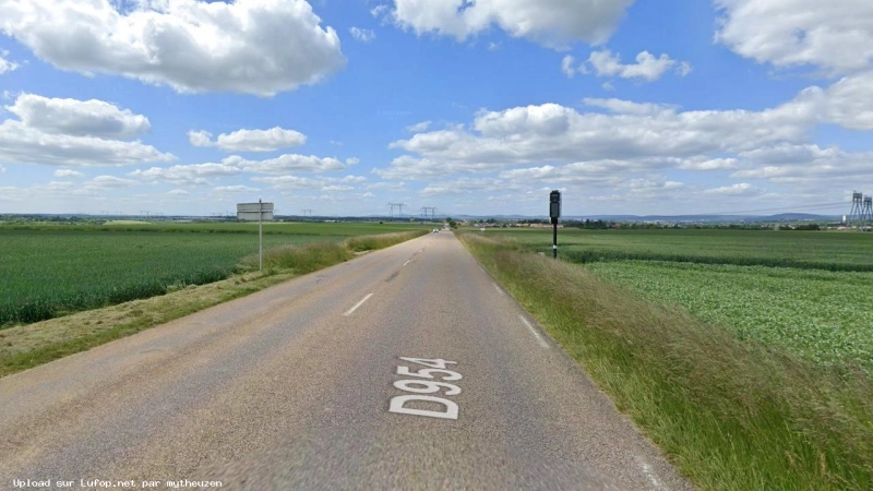 FRANCE photo du radar Retonfey D954 57 - Moselle