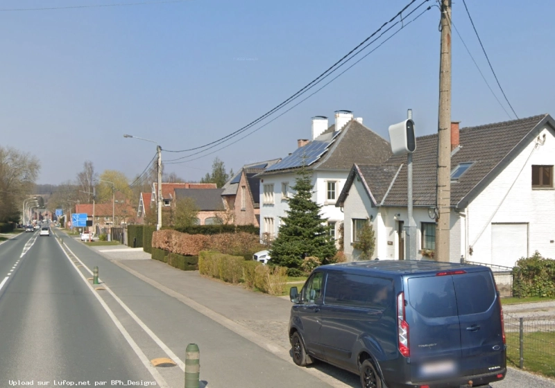 BELGIQUE photo du radar Hamme-Mille Chaussée de Namur Brabant Wallon