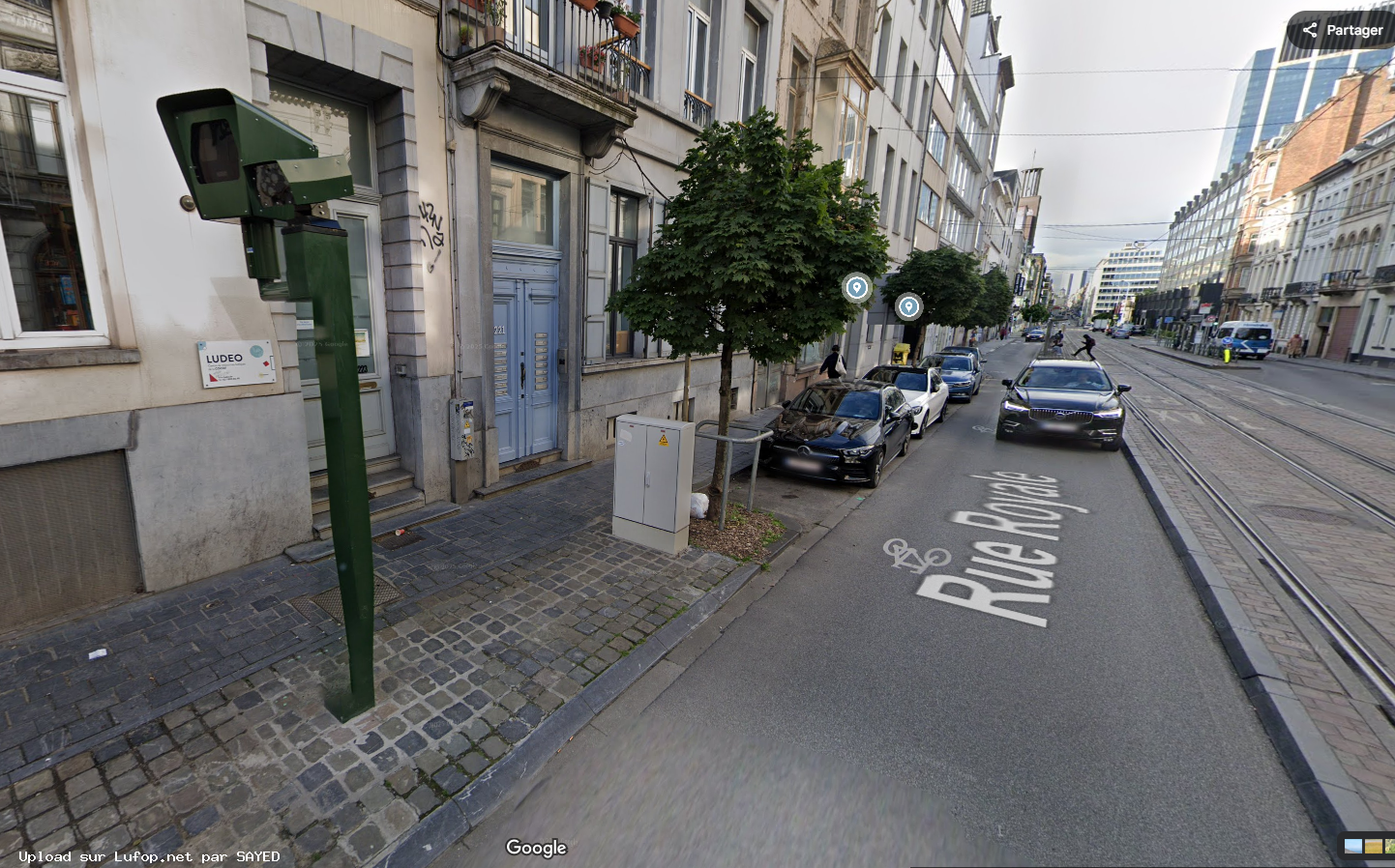 BELGIQUE photo du radar Saint-Josse-ten-Noode Rue Royale 12 - Bruxelles-Capitale