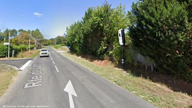 FRANCE photo du radar Uchacq-et-Parentis D651 40 - Landes