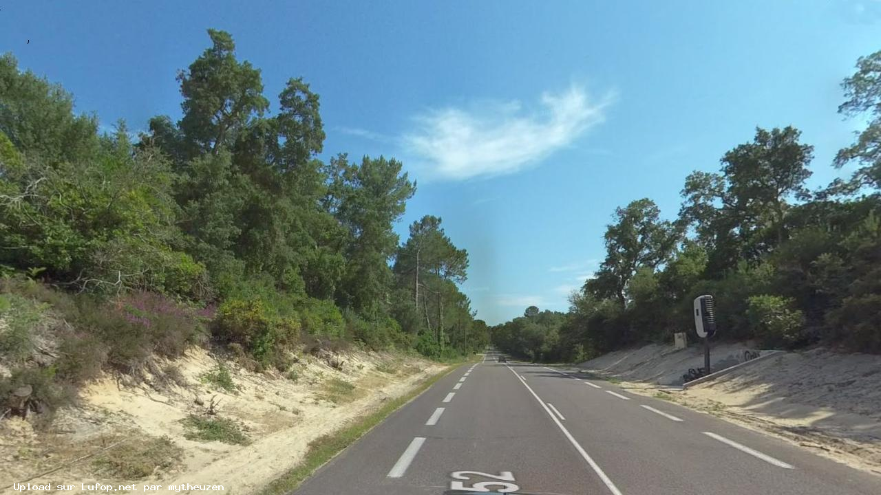 FRANCE photo du radar Soorts-Hossegor D152 40 - Landes