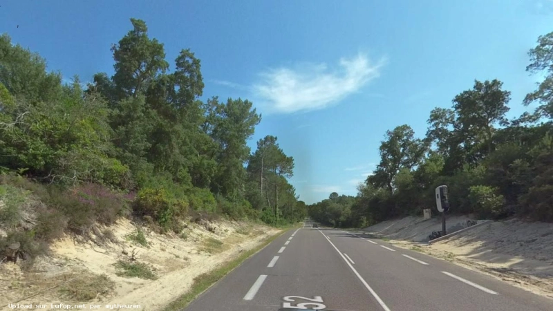 FRANCE photo du radar Soorts-Hossegor D152 40 - Landes