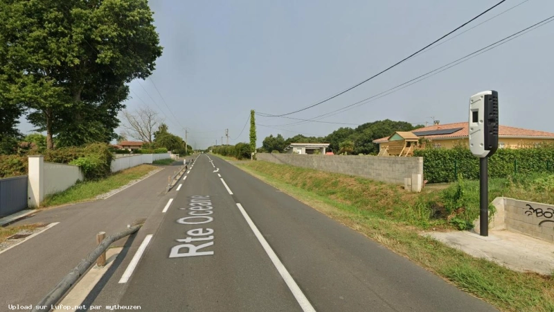 FRANCE photo du radar Saint-Martin-de-Seignanx D26 40 - Landes