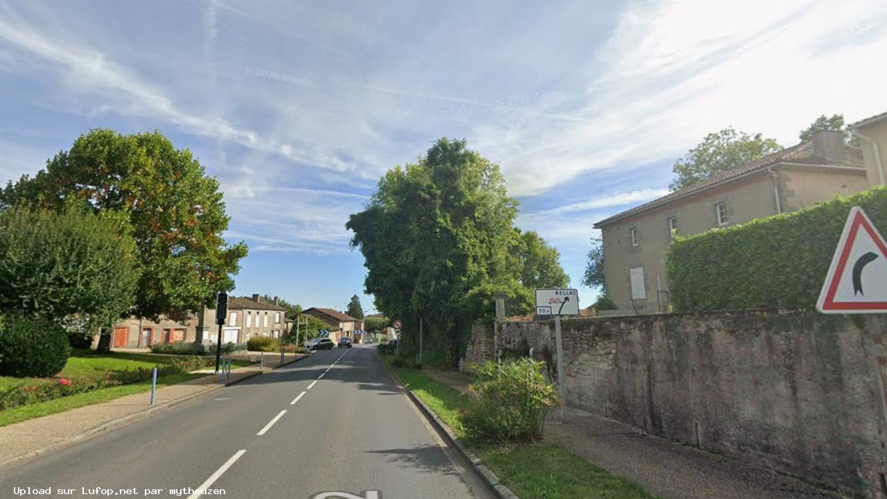 FRANCE photo du radar Saint-Bonnet-de-Bellac N147 87 - Haute-Vienne
