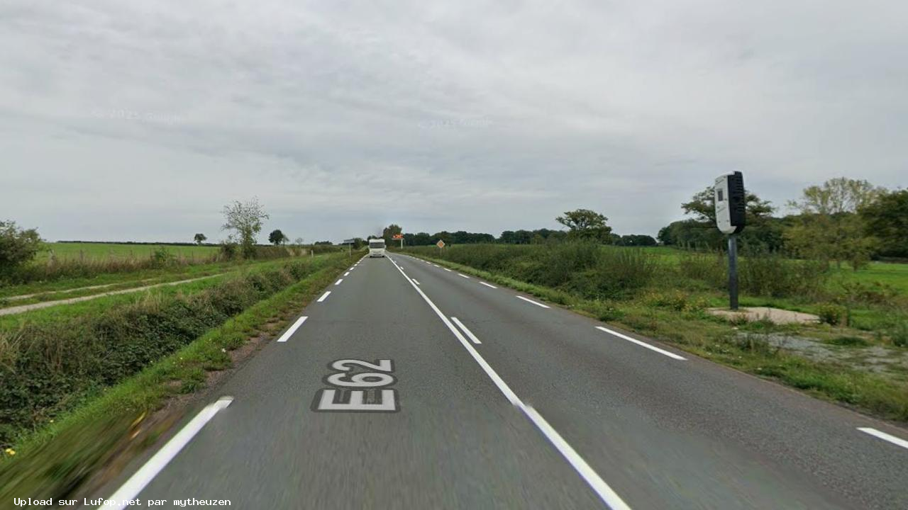 FRANCE photo du radar Saint-Sornin-Leulac N145 87 - Haute-Vienne