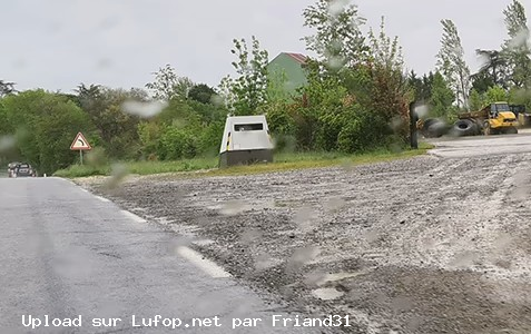 FRANCE photo du radar Castillon-Debats Route d