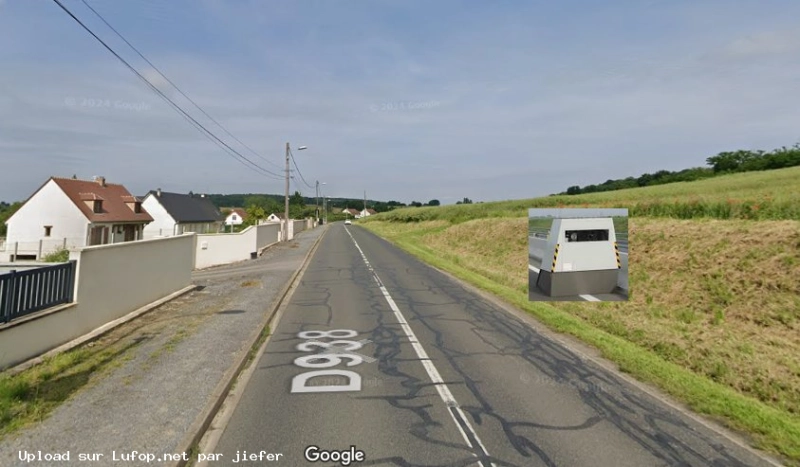 FRANCE photo du radar Larbroye Rue de Montdidier 60 - Oise