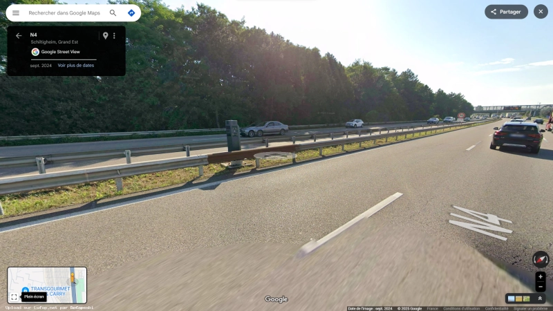 FRANCE photo du radar Schiltigheim N4 67 - Bas-Rhin