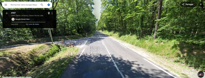 FRANCE photo du radar Saint-Denis-Lanneray D128 28 - Eure-et-Loire