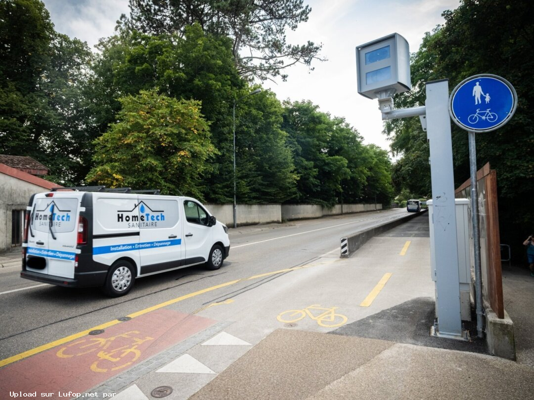SUISSE photo du radar Nyon Direction Genève Vaud