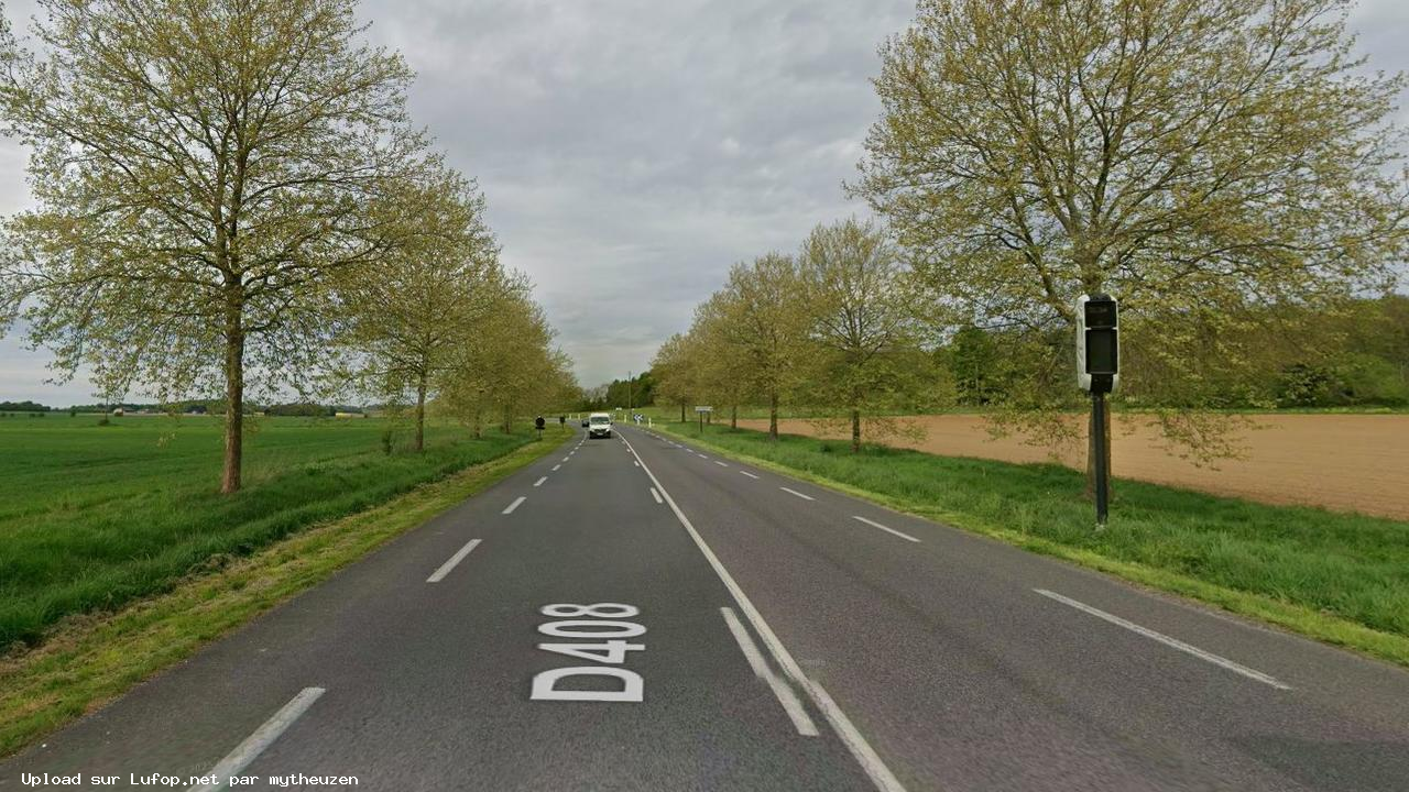 FRANCE photo du radar Sivry-Courtry Chemin de Bordères 77 - Seine-et-Marne