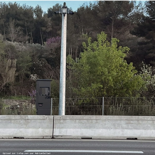 FRANCE photo du radar Aubagne A502 13 - Bouches-du-Rhône