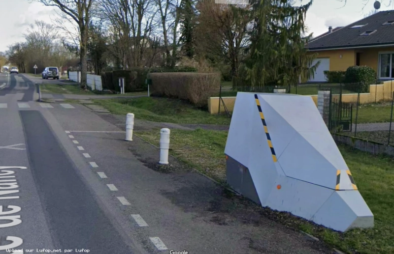 FRANCE photo du radar Gondreville Route de Nancy 54 - Meurthe-et-Moselle