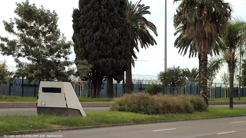 FRANCE photo du radar Nice Boulevard René Cassin 06 - Alpes Maritimes