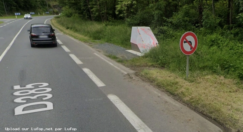 FRANCE photo du radar Belmont-d&acute;Azergues Chemin de Paradis 69 - Rhône