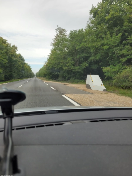 FRANCE photo du radar Fontainebleau D142 77 - Seine-et-Marne