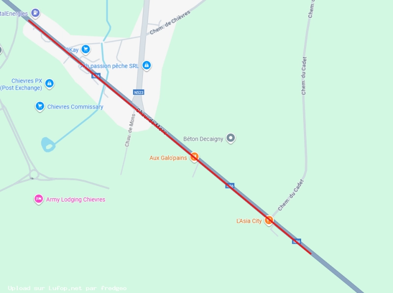 BELGIQUE photo du radar Brugelette Chaussée de Mons 79 - Hainaut