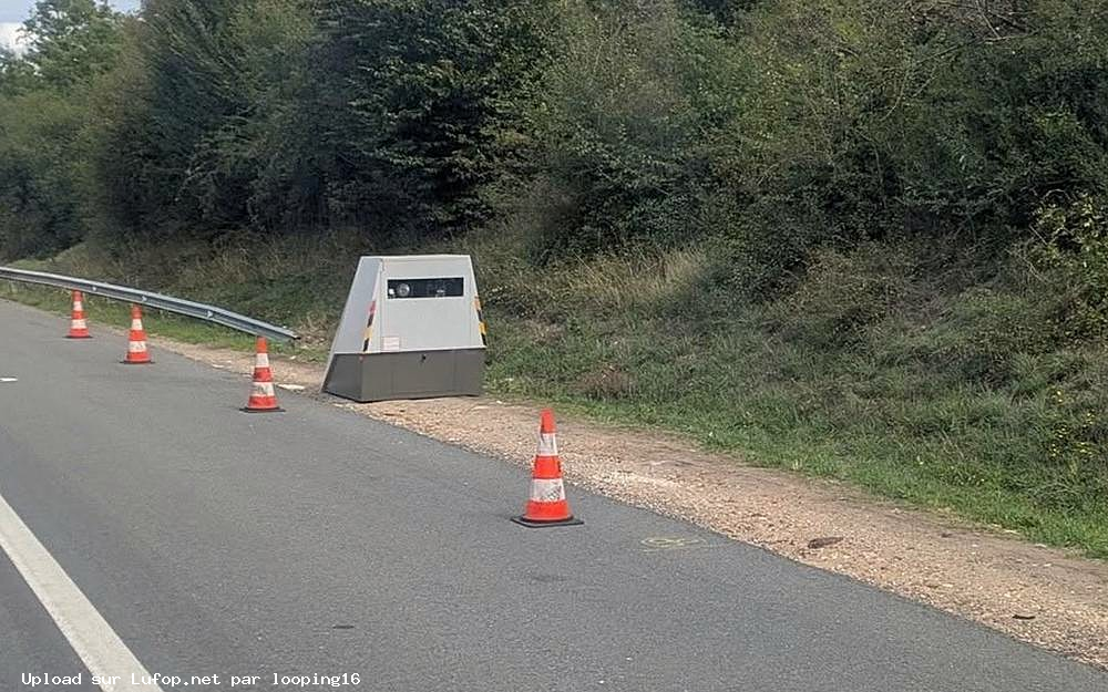 FRANCE photo du radar Gond-Pontouvre N10 16 - Charente
