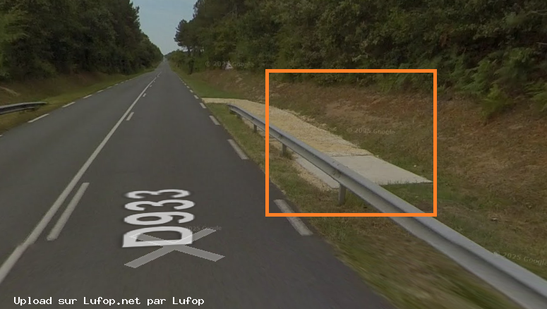 FRANCE photo du radar pindères D933 47 - Lot-et-Garonne