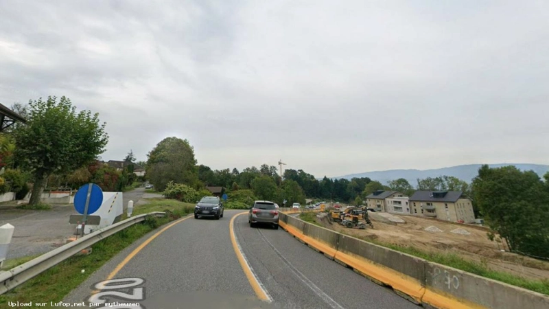 FRANCE photo du radar Fillinges Route des Vallées 74 - Haute-Savoie