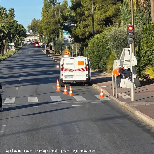 FRANCE photo du radar Nice M 6098 06 - Alpes Maritimes