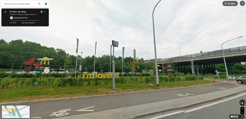 BELGIQUE photo du radar Wauthier-Braine N246 Brabant Wallon