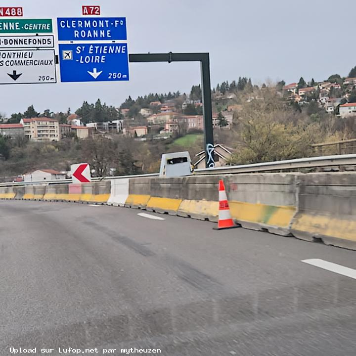 FRANCE photo du radar Saint-Étienne Rue du Puits Lachaud 42 - Loire