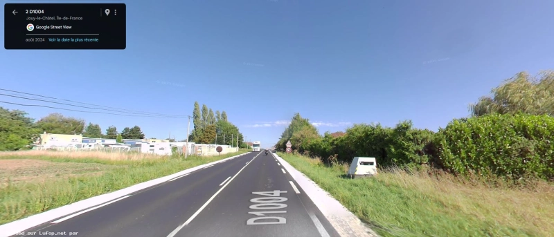 FRANCE photo du radar Jouy-le-Châtel Grande Rue 77 - Seine-et-Marne