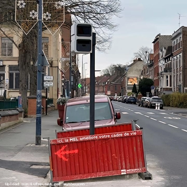 FRANCE photo du radar Croix Rue Jean Jaurès 59 - Nord