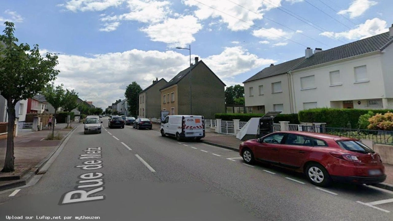 FRANCE photo du radar Talange Rue de Metz 57 - Moselle