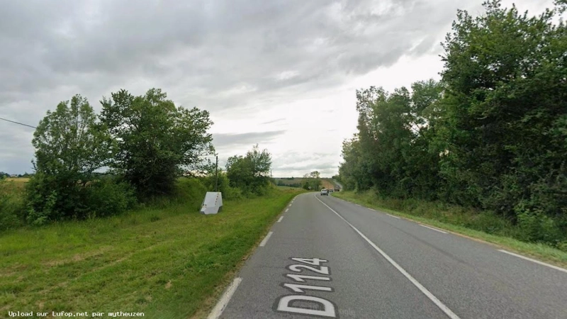 FRANCE photo du radar Giscaro Route de Toulouse 32 - Gers