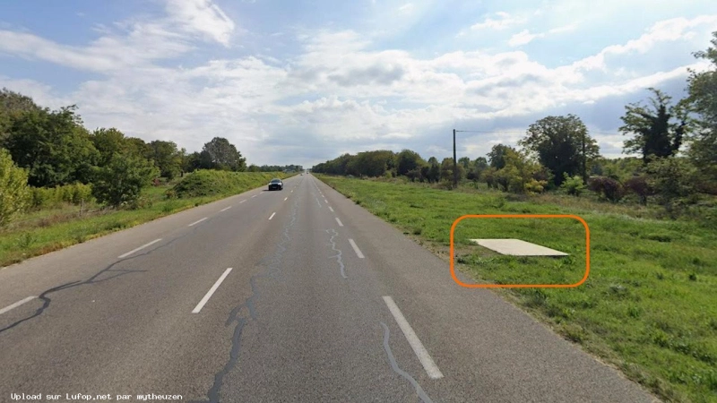 FRANCE photo du radar Cadenet Chemin des Paluns 84 - Vaucluse