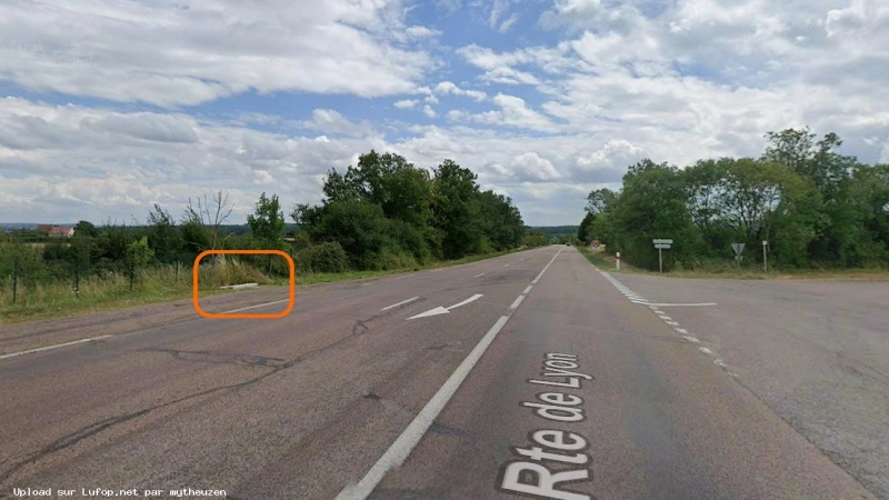 FRANCE photo du radar Saulieu Route de Lyon 21 - Côte d Or