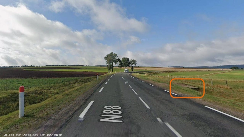 FRANCE photo du radar Laubert N88 48 - Lozère