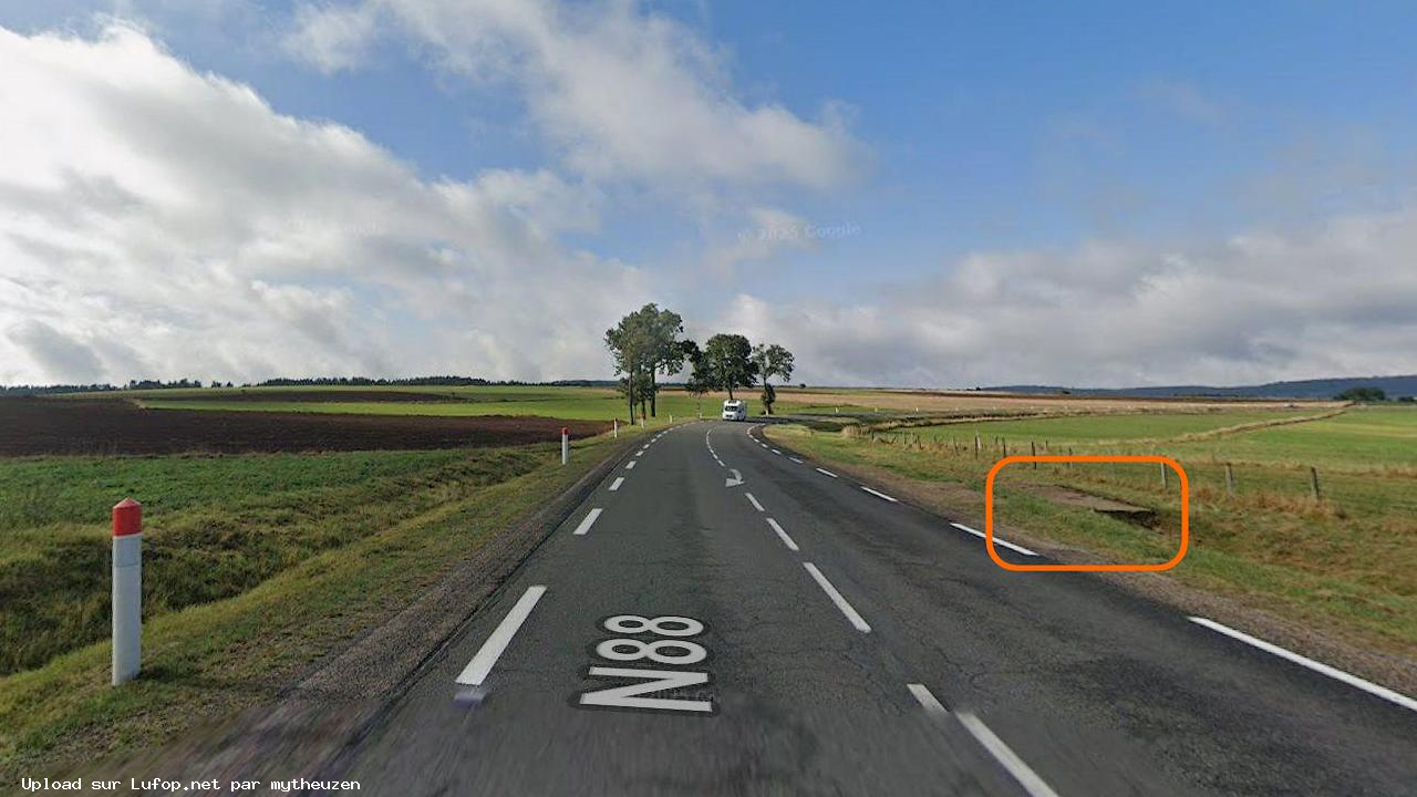 FRANCE photo du radar Laubert N88 48 - Lozère