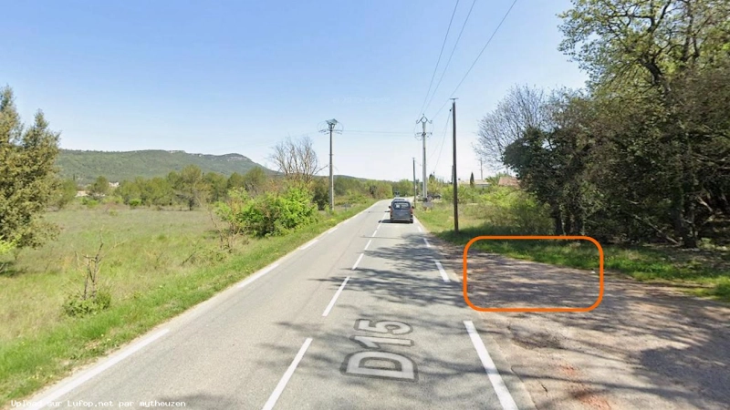 FRANCE photo du radar Sainte-Anastasie-sur-Issole Chemin de la Bassaque 83 - Var