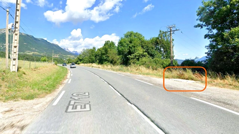 FRANCE photo du radar Monestier-du-Percy Route de l’Aire du Trieves 38 - Isère
