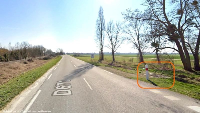 FRANCE photo du radar Saint-Thibault D671 10 - Aube