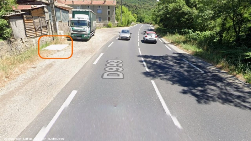 FRANCE photo du radar Le Vigan D999 30 - Gard