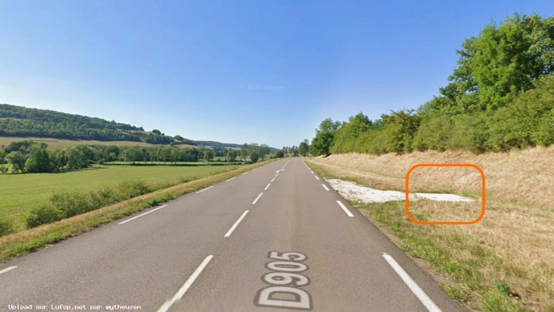 FRANCE photo du radar Posanges D905 21 - Côte d Or