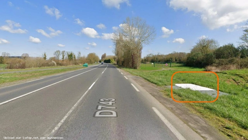 FRANCE photo du radar Échiré Rue Delphin Sagot 79 - Deux-Sèvres