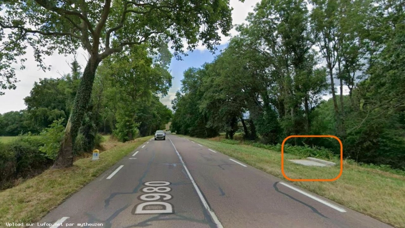 FRANCE photo du radar Semur-en-Auxois D980 21 - Côte d Or