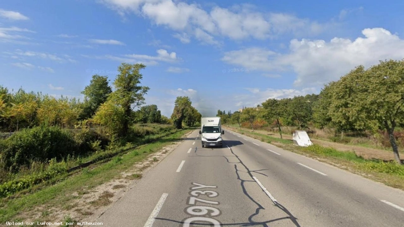 FRANCE photo du radar Lauris Chemin du Plan 84 - Vaucluse