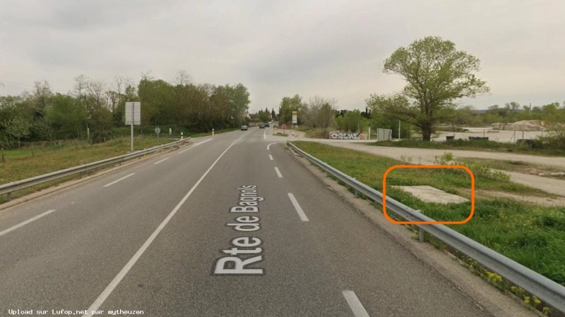 FRANCE photo du radar Laudun-l&acute;Ardoise Route de Bagnols 30 - Gard