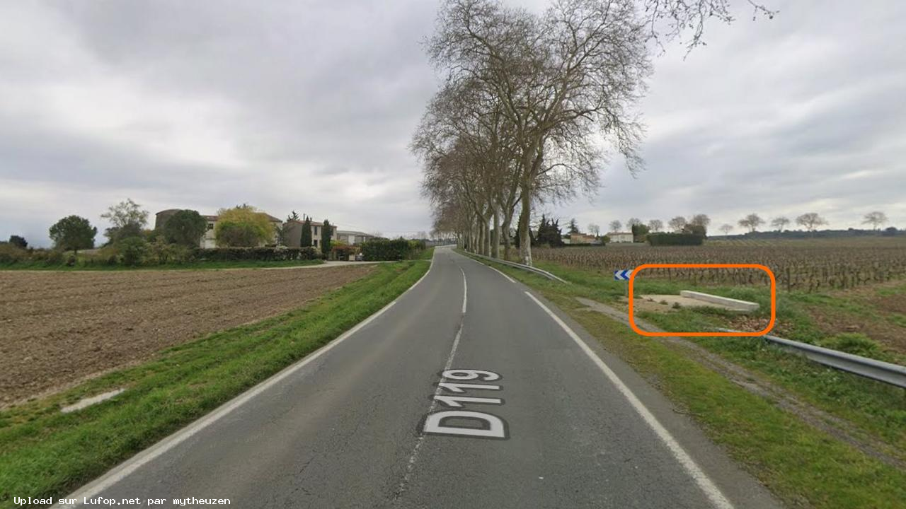 FRANCE photo du radar Arzens Le Moulin de Corneille 11 - Aude