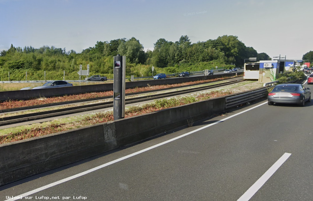 ALLEMAGNE photo du radar Essen Ruhrschnellweg 45 - Rhénanie-du-Nord-Westphalie