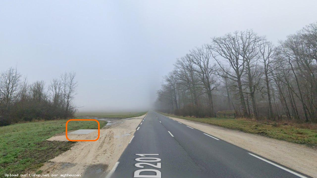 FRANCE photo du radar Villeneuve-les-Bordes D201 77 - Seine-et-Marne