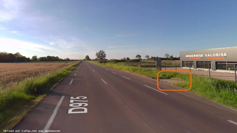 FRANCE photo du radar Bresse Vallons Chemin des 100 Sillons 01 - Ain