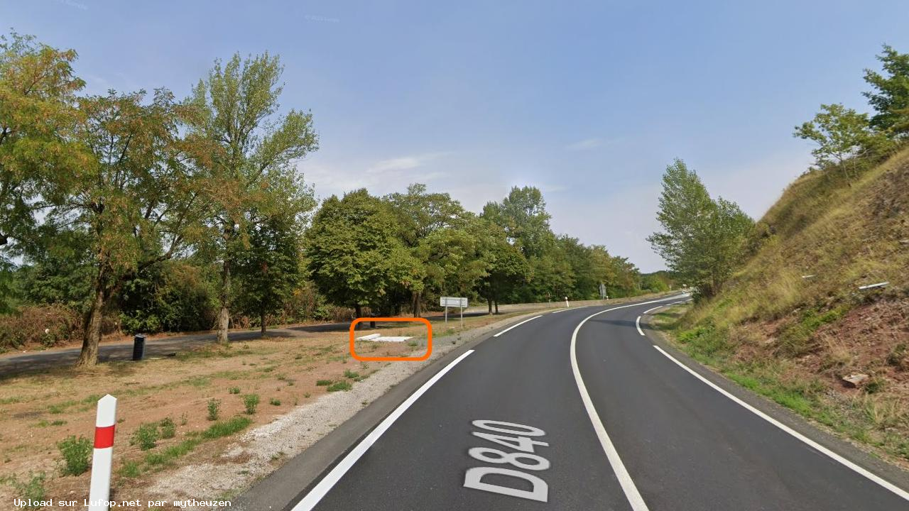 FRANCE photo du radar Nuces D840 12 - Aveyron